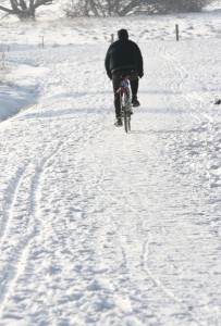 -bike-on-snow